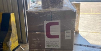 Cruz Vermelha Portuguesa doou 50.000 m&aacute;scaras cir&uacute;rgicas &agrave; Cruz Vermelha de Guin&eacute;-Bissau